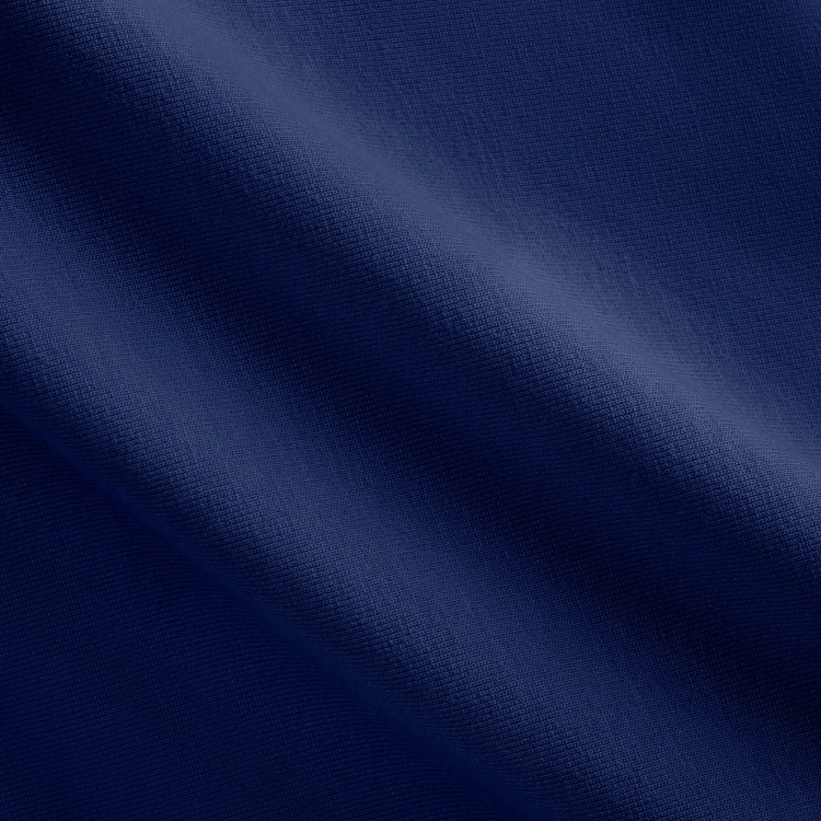 Bamboo Single Jersey 230g fabric in navy blue – close-up texture
