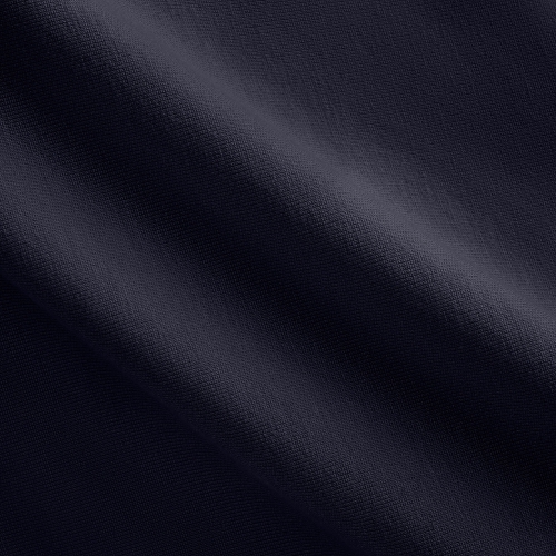 Close-up of navy bamboo fabric texture with elastane