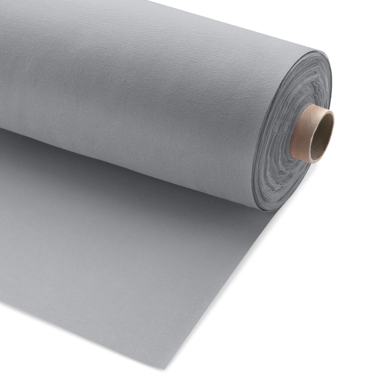 Szara dzianina pętelkowa z wiskozy EcoVero 260g w roli