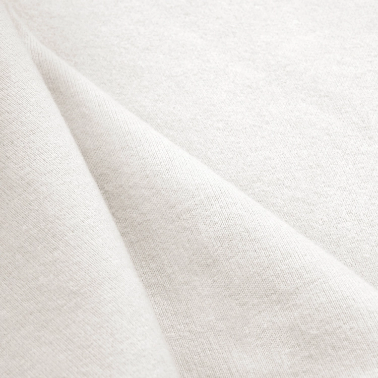 Off-white peach skin knit – soft surface with delicate peach skin feel
