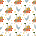 Orange Boats #2