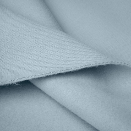 Close-up of Blue 551 fleece backing – warm brushed interior