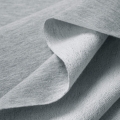 Loopback French Terry Cotton Knit Fabric 230gsm – Melange Grey #3