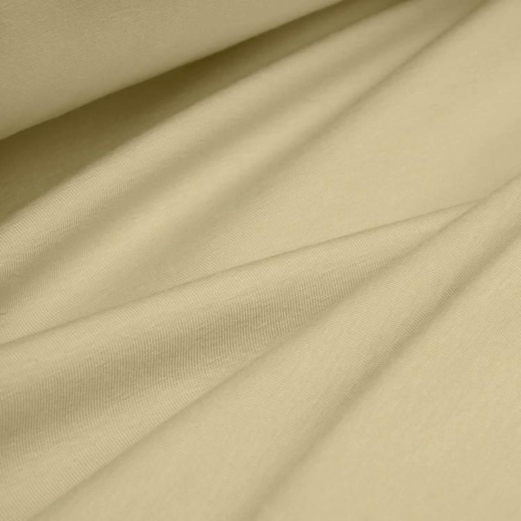 Fałdy dzianiny Żółty 491 – miękki i przewiewny materiał idealny do letnich ubrań.